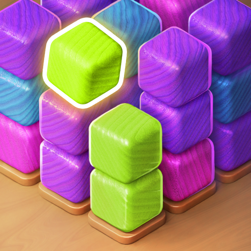 Colorwood Sort Puzzle Game【iOS】（多段階）