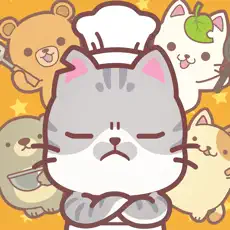 【GREE】ねこのカフェ: てんさいねこシェフ（ワールド3（カナダ）ステージ7（イタリアンレストラン）開始）